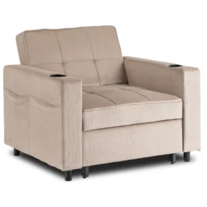 product-3604-2 Fotoliu pliabil SOLOR Beige Corduroy — Fotolii de relaxare