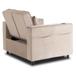 product-3604-7 Fotoliu pliabil SOLOR Beige Corduroy — Fotolii de relaxare