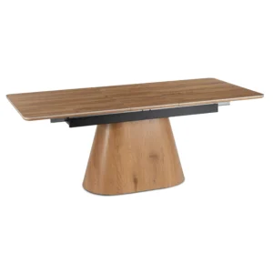 product-3605-5 LIZBONA Masă pliantă ceramică 160-200 cm stejar/oraș — Mese