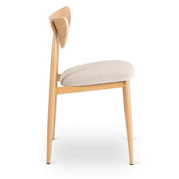 product-3611-2 Scaun BRAGA Stejar/Beige — MOBILA