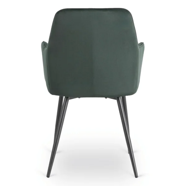 product-3619-6 Scaun BRESSO verde din catifea — MOBILA