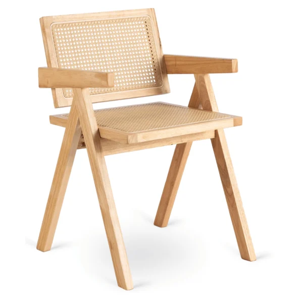 product-3620-0 MADERA Stejar/Beige Scaun Openwork — MOBILA