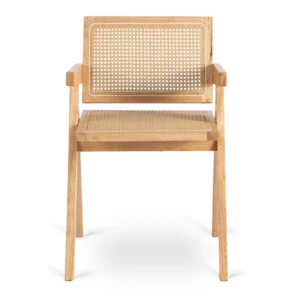 product-3620-4 MADERA Stejar/Beige Scaun Openwork — MOBILA