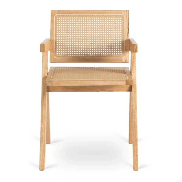 product-3620-4 MADERA Stejar/Beige Scaun Openwork — MOBILA