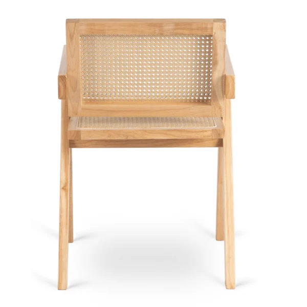 product-3620-6 MADERA Stejar/Beige Scaun Openwork — MOBILA