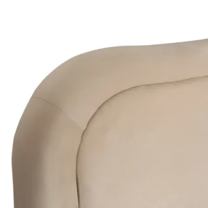 Pat 160x200 HAGA cu recipient cremă catifea — MOBILA