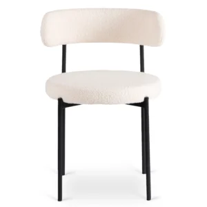 Scaun TULSA Cream Boucle