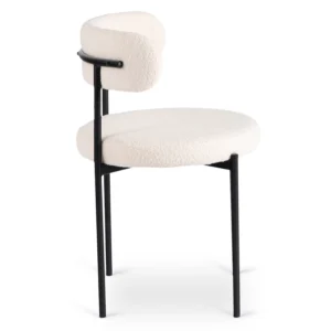 Scaun TULSA Cream Boucle