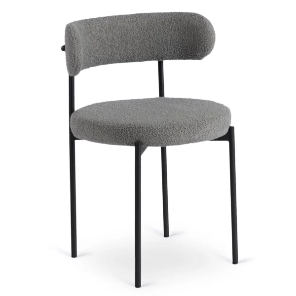 Scaun TULSA Gri Boucle