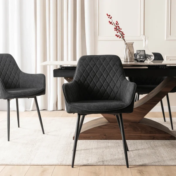 Scaun BRESSO 2, negru