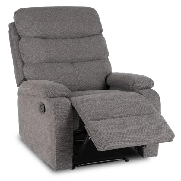 product-3635-1 Fotoliu extensibil KOBE, gri, țesătură — Fotolii de relaxare