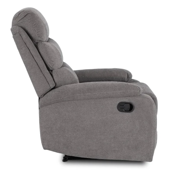 product-3635-4 Fotoliu extensibil KOBE, gri, țesătură — Fotolii de relaxare