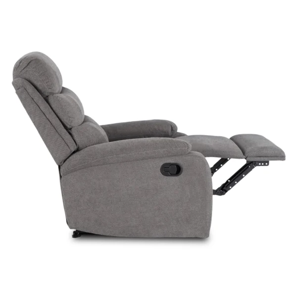 product-3635-5 Fotoliu extensibil KOBE, gri, țesătură — Fotolii de relaxare