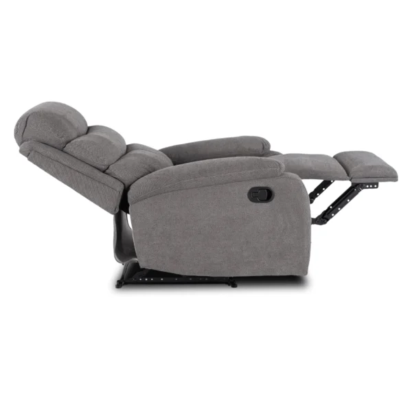 product-3635-6 Fotoliu extensibil KOBE, gri, țesătură — Fotolii de relaxare