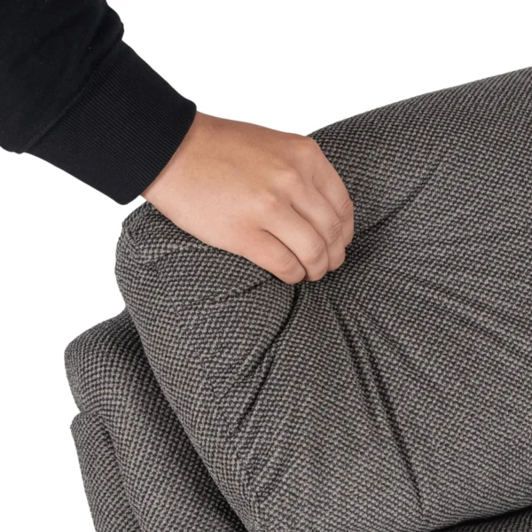 product-3635-9 Fotoliu extensibil KOBE, gri, țesătură — Fotolii de relaxare