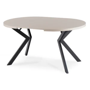 product-3637-7 Masă LUKAS extensibilă 100-250 cm, cașmir/negru — Mese