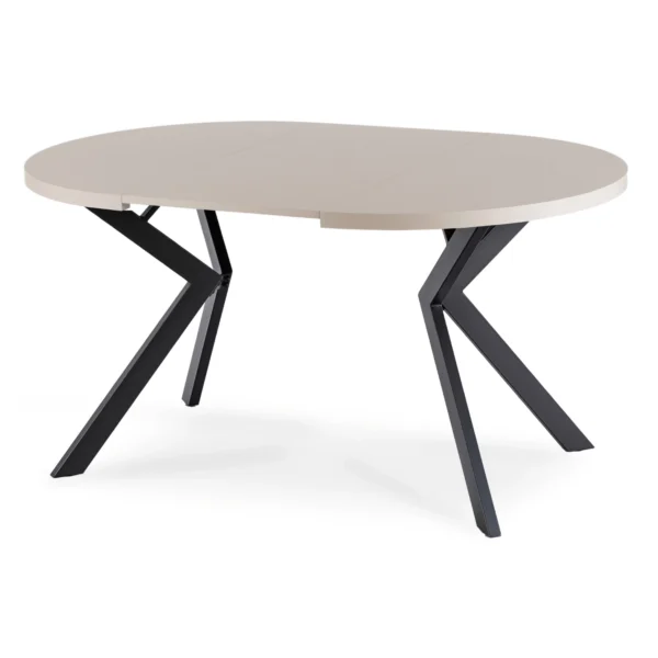 product-3637-7 Masă LUKAS extensibilă 100-250 cm, cașmir/negru — Mese