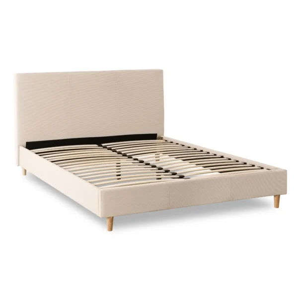 Pat 140x200 KIOTO Beige Corduroy Catifea — MOBILA