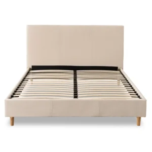Pat 140x200 KIOTO Beige Corduroy Catifea — MOBILA