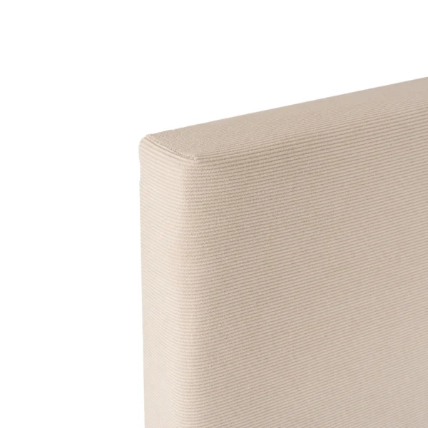 Pat 140x200 KIOTO Beige Corduroy Catifea — MOBILA