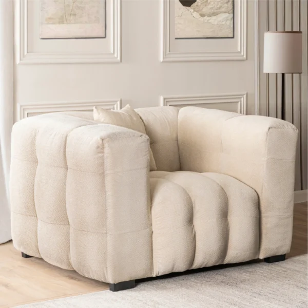 product-3644-0-1 MODERNO 1S fotoliu Cream — Canapele și sofale