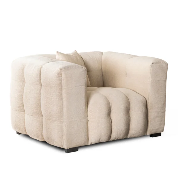 product-3644-0 MODERNO 1S fotoliu Cream — Canapele și sofale