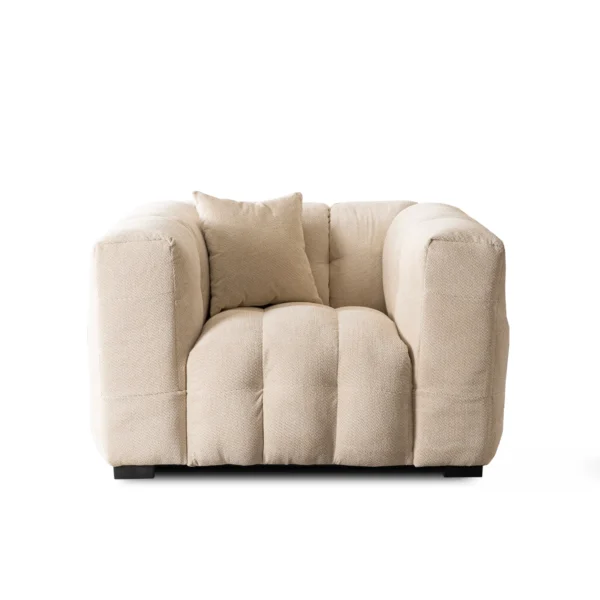 product-3644-6 MODERNO 1S fotoliu Cream — Canapele și sofale