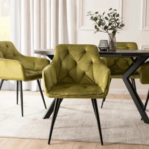 product-3645-0-1 Scaun MODESTO din velur pistachio