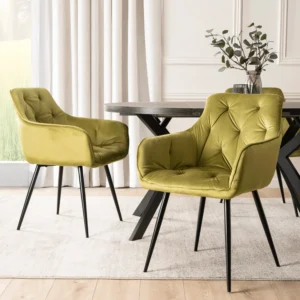 product-3645-1 Scaun MODESTO din velur pistachio