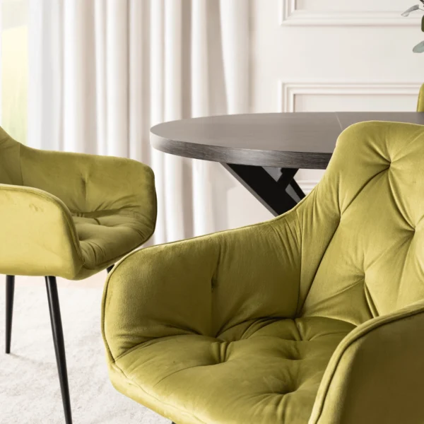 product-3645-2 Scaun MODESTO din velur pistachio