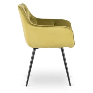 product-3645-6 Scaun MODESTO din velur pistachio