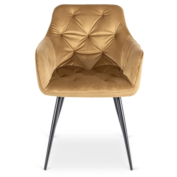 Scaun MODESTO Velur muștar