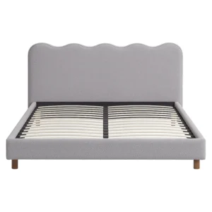 Pat 160x200 IZMIR gri Boucle — MOBILA