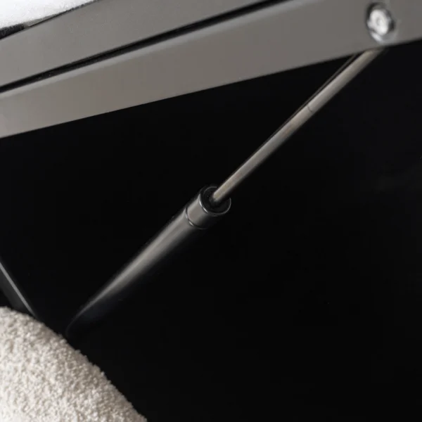 Pat ANKARA 160x200 cu spațiu de depozitare Culoare crem Boucle