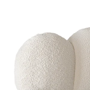 Pat ANKARA 160x200 cu spațiu de depozitare Culoare crem Boucle