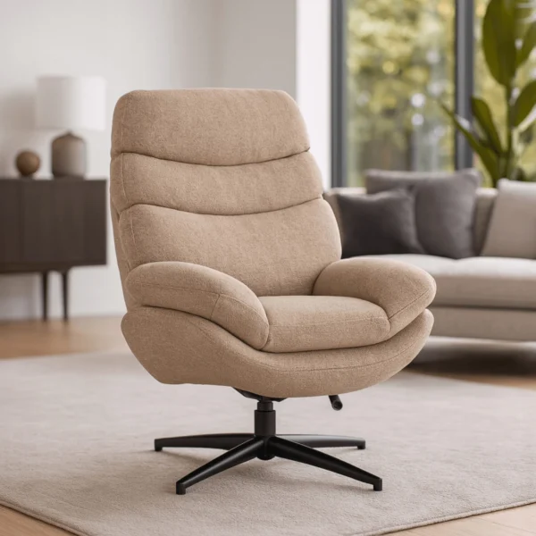 Scaun pivotant ASTURIA bej