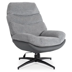 Scaun pivotant ASTURIA, gri