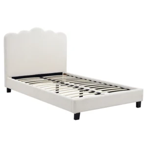 120x200 CRATER Pat crem Boucle