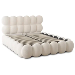 product-3688-4 Pat 140x200 ANKARA cu recipient Cream Boucle — MOBILA