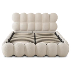 product-3688-5 Pat 140x200 ANKARA cu recipient Cream Boucle — MOBILA