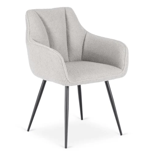 Scaun NAWARA Grey Boucle
