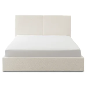 product-3696-1 Pat 140x200 MARSYLIA cu container Cream Boucle — MOBILA