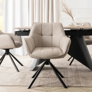 product-3697-1 Scaun pivotant PEONY 2, bej