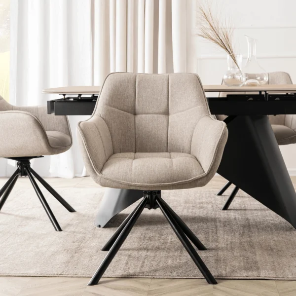 product-3697-1 Scaun pivotant PEONY 2, bej