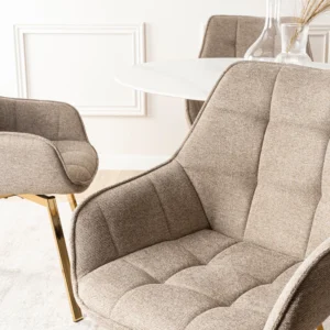 Scaun pivotant MIA bej