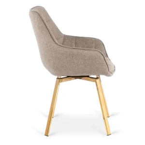 Scaun pivotant MIA bej