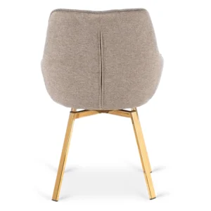 Scaun pivotant MIA bej