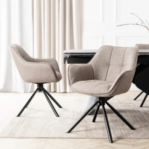 Scaun pivotant PEONY 2 Cappuccino