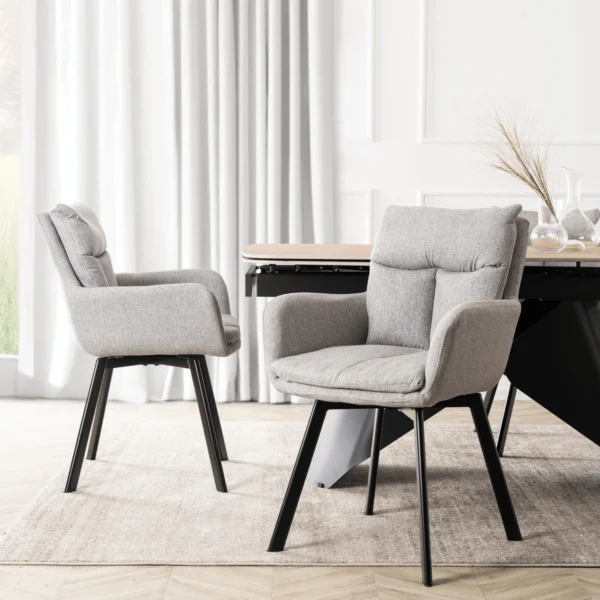 Scaun pivotant CORTADO Gri