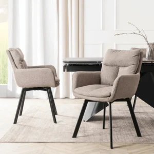 Scaun pivotant CORTADO maro